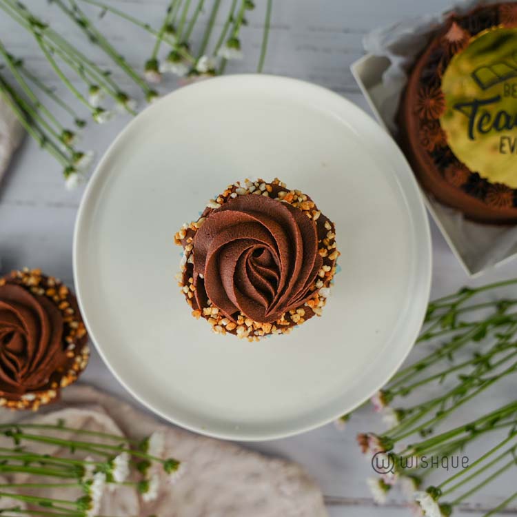 Best Teacher Ever Chocolate Bento Cake Assorted Pack