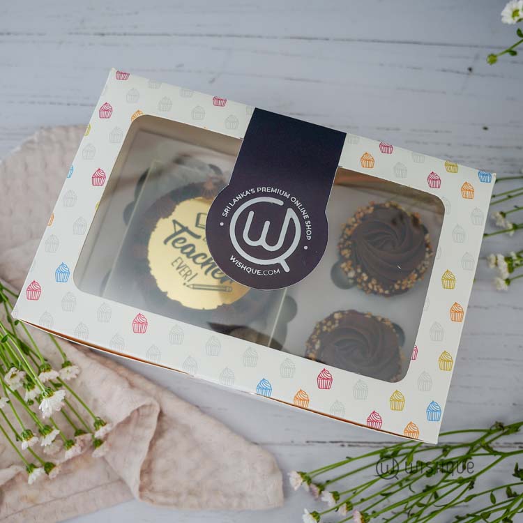 Best Teacher Ever Chocolate Bento Cake Assorted Pack