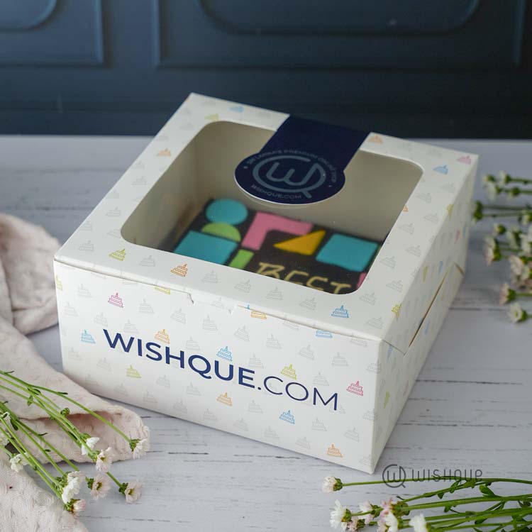 Best Teacher Ever Brownie Cake