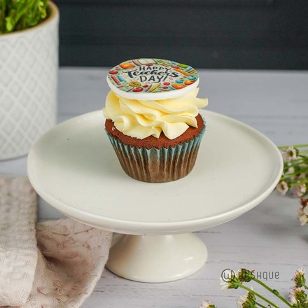 Happy Teacher's Day Single Chocolate Cupcake