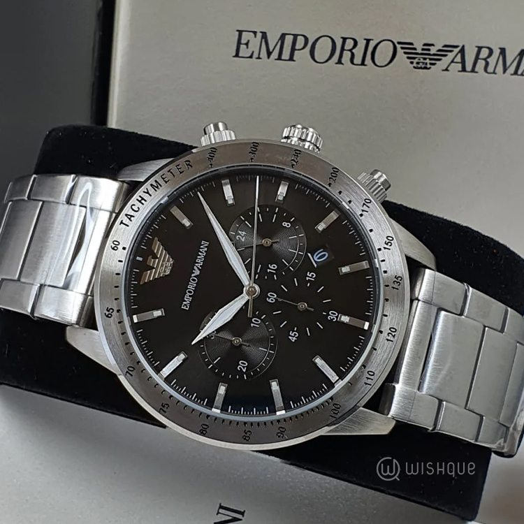 Men’s Chronograph Stainless Steel Watch AR11241