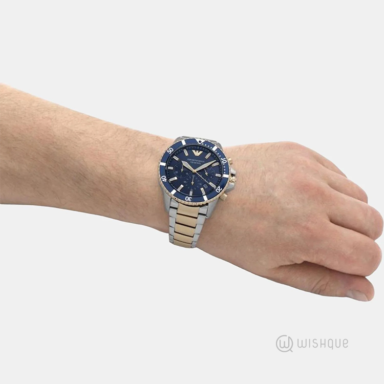 Emporio Armani AR11362 World Explorer Dive-Inspired Men's Watch