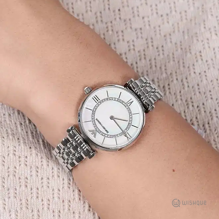 Emporio Armani AR1908 Stainless Steel Bracelet Women's Watch