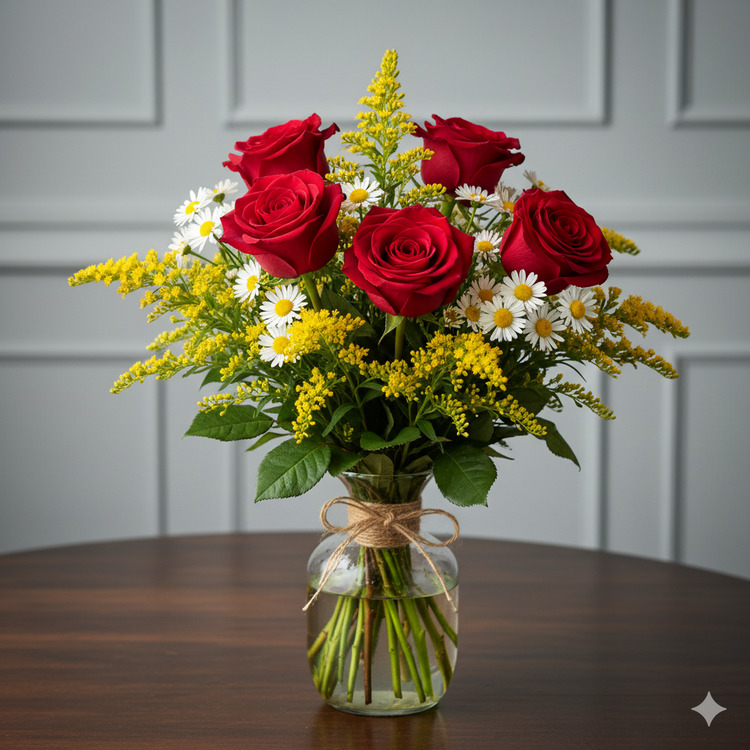 Red Rose Arrangement CC 02