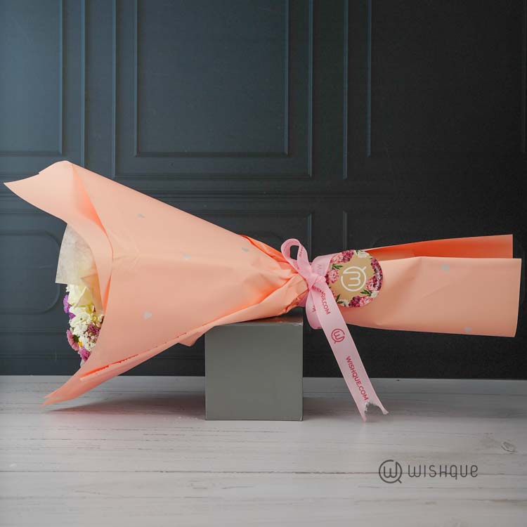 Rainbow Splash Floral Flower Bouquet