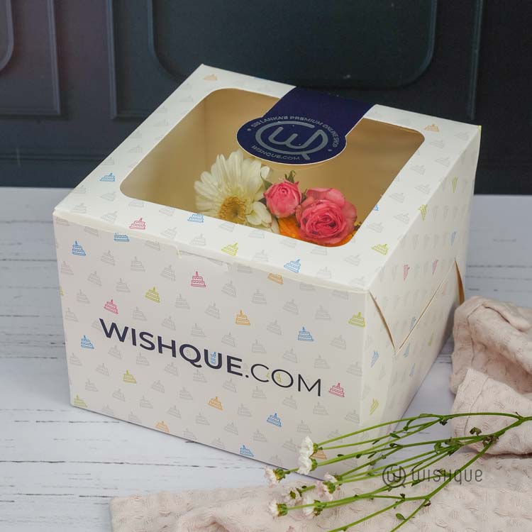 Yellow Bloom Chocolate Pot Cake