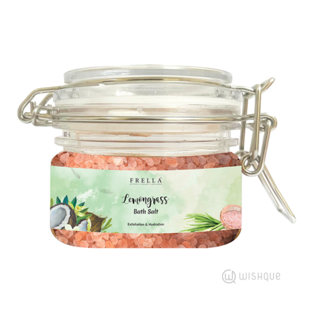 Frella Bath Salt With Lemongrass Essential Oil 150g