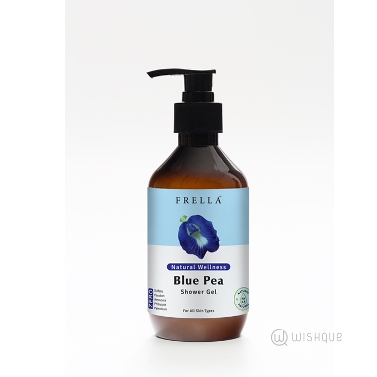 Frella Natural Wellness Shower Gel -  Blue Pea 320ml