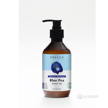 Frella Natural Wellness Shower Gel -  Blue Pea 320ml