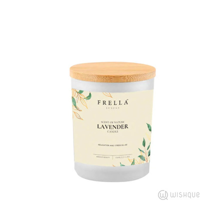 Frella Massage Oil Candle with Lavender Essential Oil - 150g