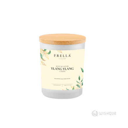 Frella Massage Oil Candle with Ylang Ylang Essential Oil - 150g