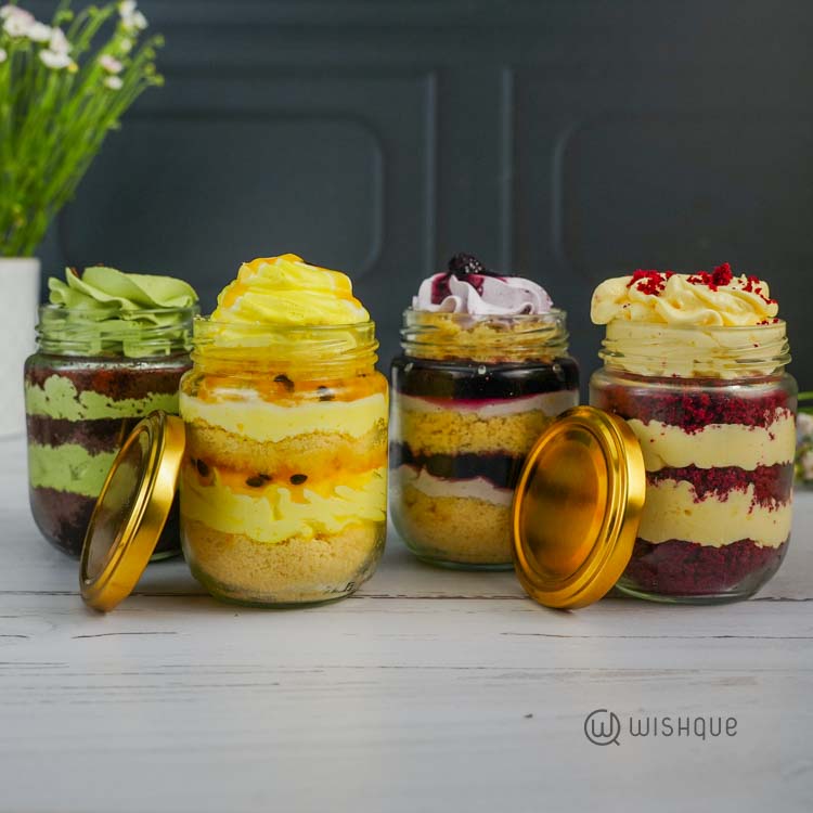 Four Flavour Picks Jar Collection