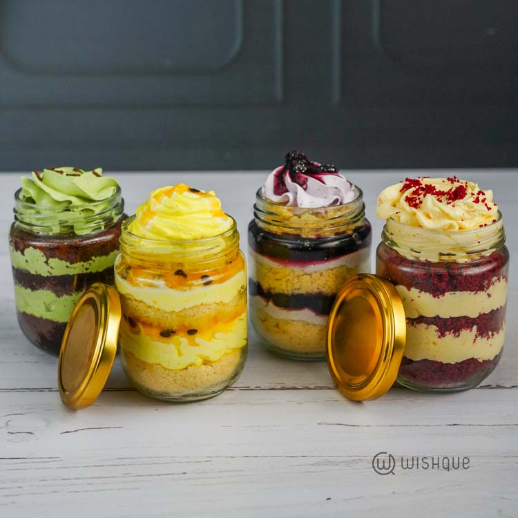 Four Flavour Picks Jar Collection