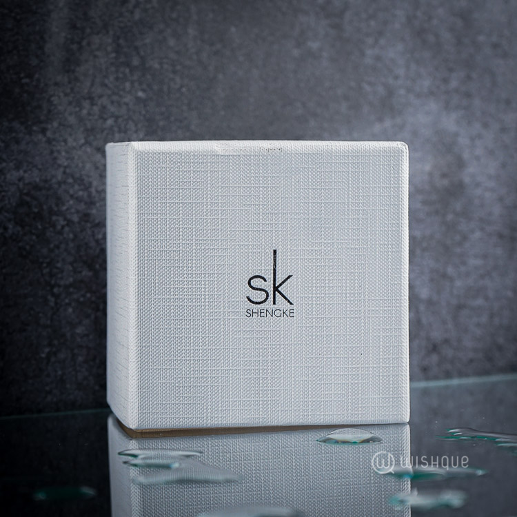 SK Black Slim Watch For Women - K0119L03