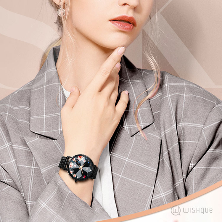 SK Fashion Diamond Women Watch K0157L01