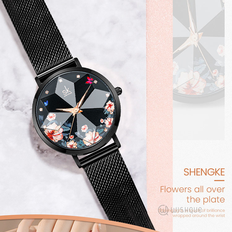 SK Fashion Diamond Women Watch K0157L01