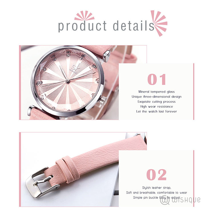 SK Pink Women Watch K0099L01