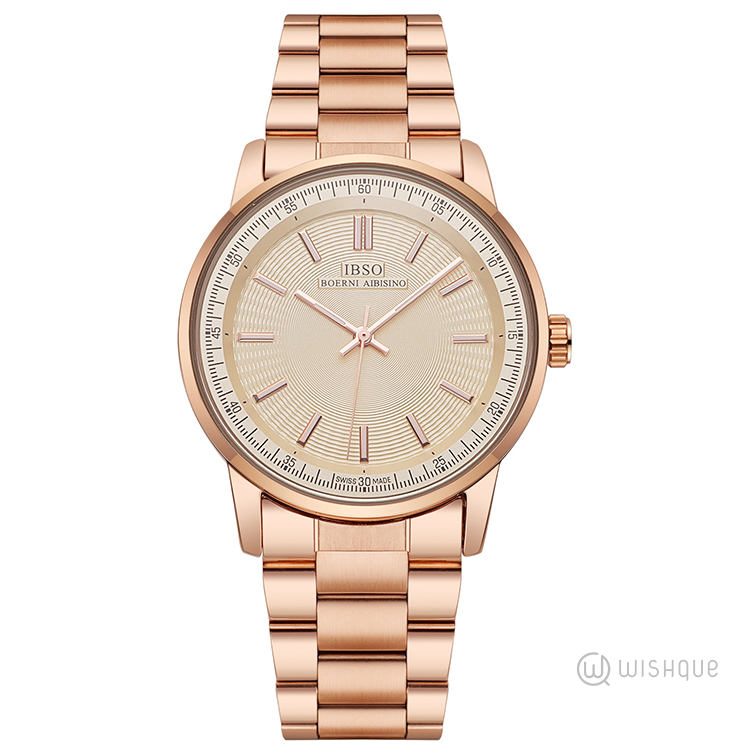 IBSO Business Male Stainless Steel Wristwatch 1131003