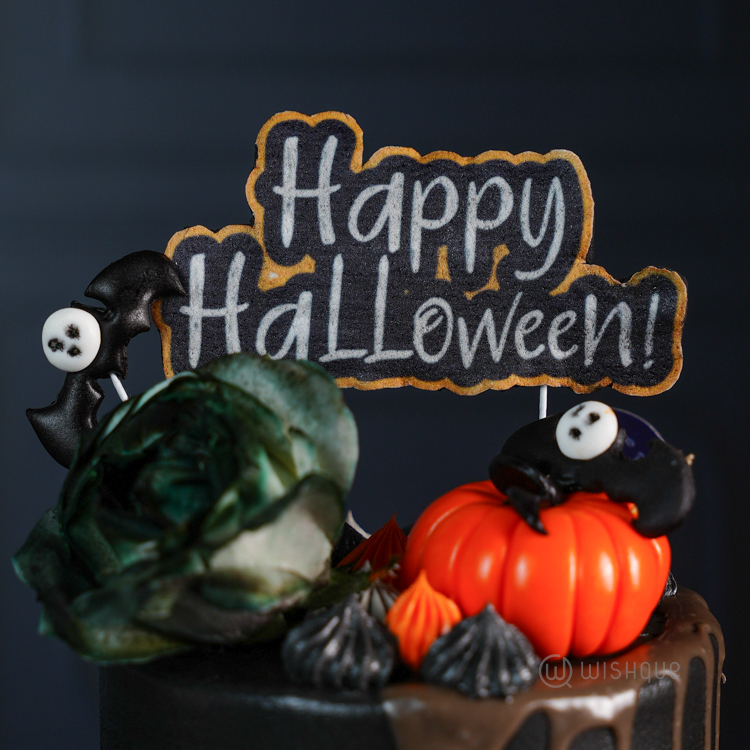 Happy Halloween Nightfall Chocolate Cake