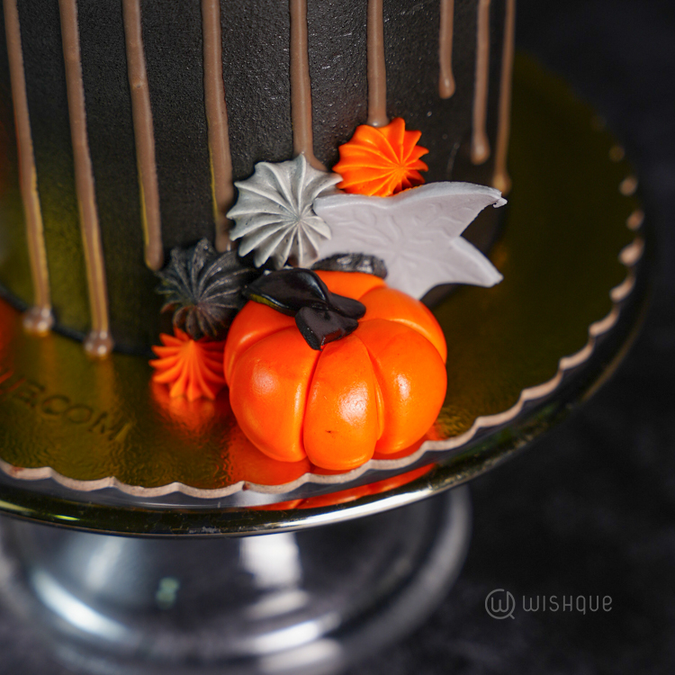 Happy Halloween Nightfall Chocolate Cake