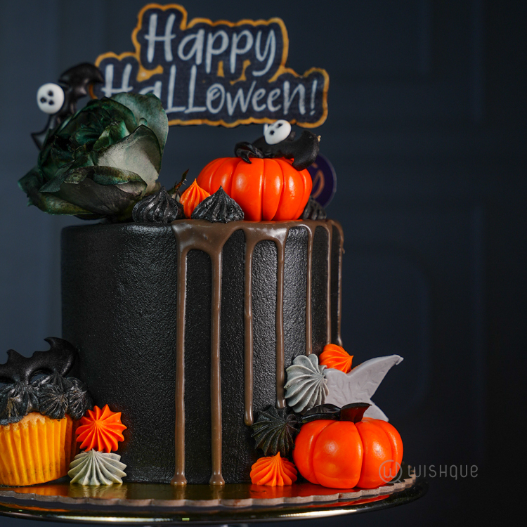 Happy Halloween Nightfall Chocolate Cake