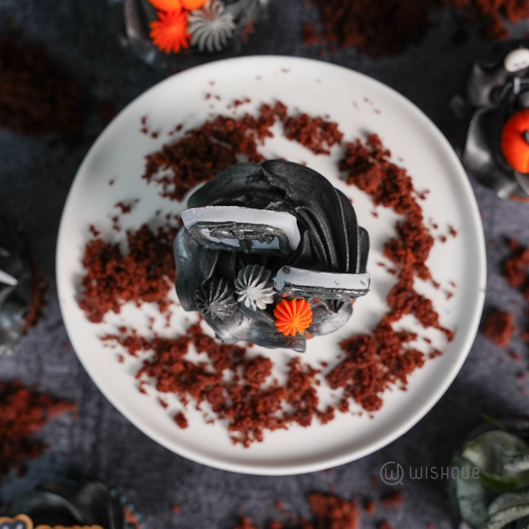 Happy Halloween Midnight Chocolate Cupcake Box of 6