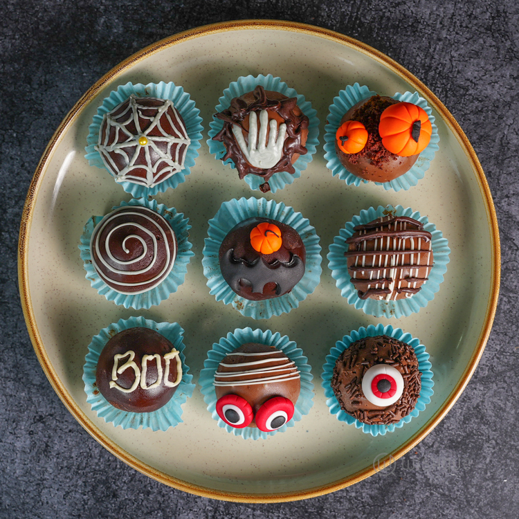 Midnight Monster Halloween Truffles Collection 9pcs