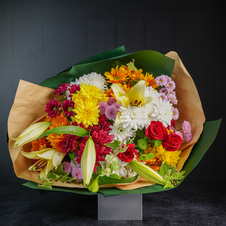 The Emerald Bloom Large Bouquet