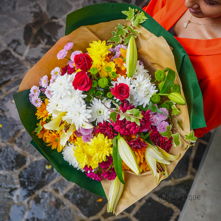 The Emerald Bloom Large Bouquet