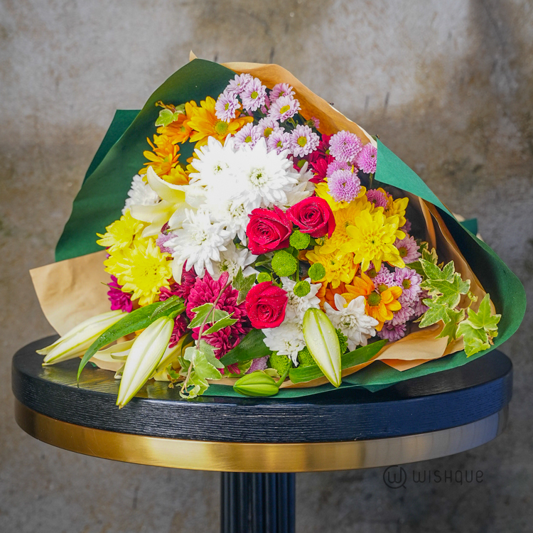 The Emerald Bloom Large Bouquet