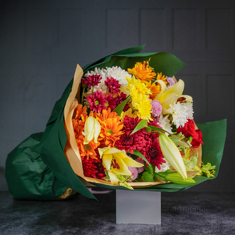 The Emerald Bloom Large Bouquet