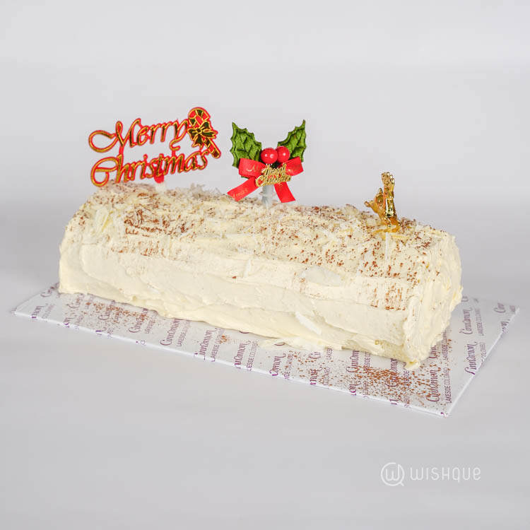 Vanilla Yule Log 1Kg