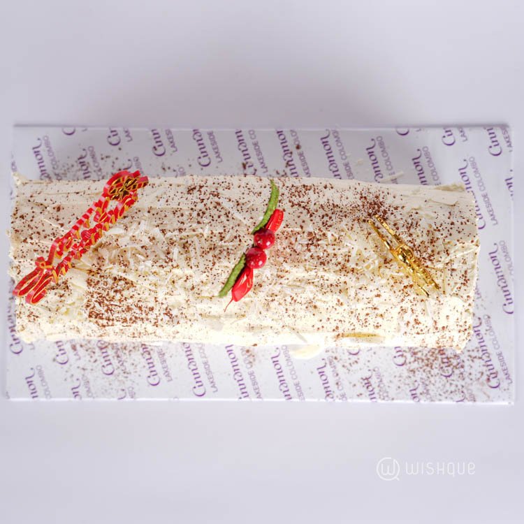 Vanilla Yule Log 1Kg