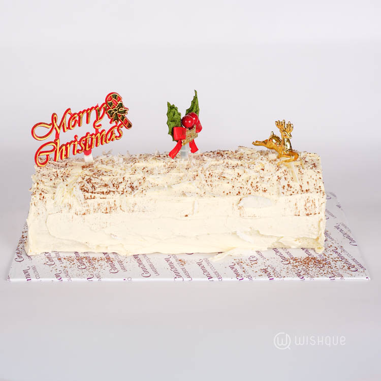Vanilla Yule Log 1Kg
