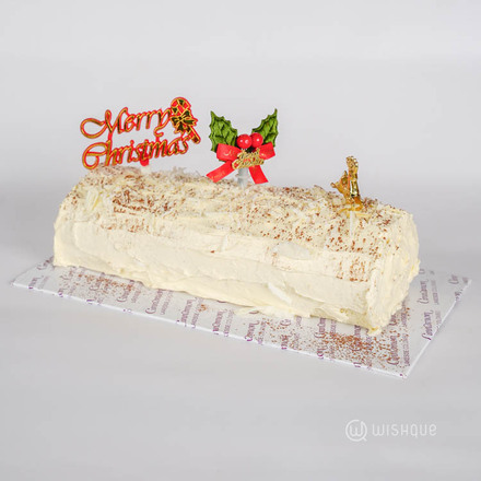 Vanilla Yule Log 1Kg