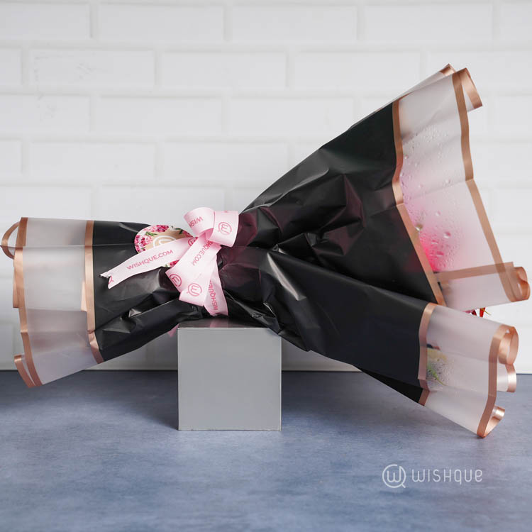 Chromatic Kiss Fresh Flower Bouquet