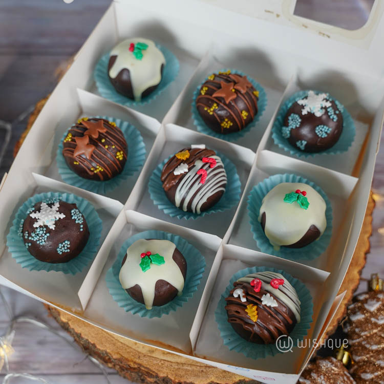 Christmas Truffles Collection 9pcs