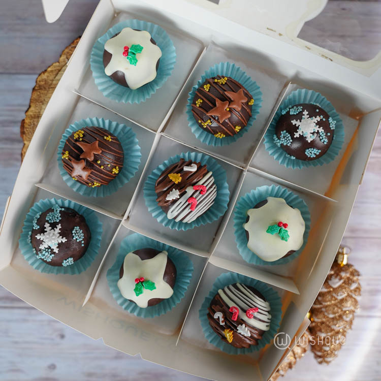 Christmas Truffles Collection 9pcs