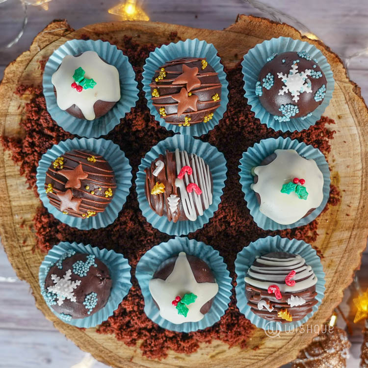 Christmas Truffles Collection 9pcs