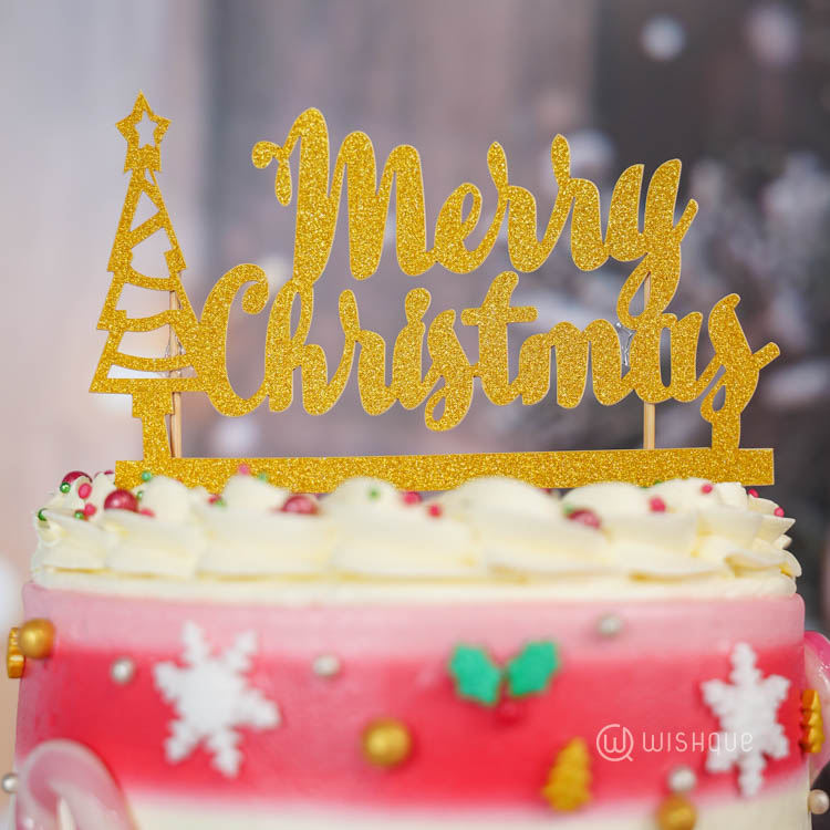 Red Velvet & Ribbon Candy Cake