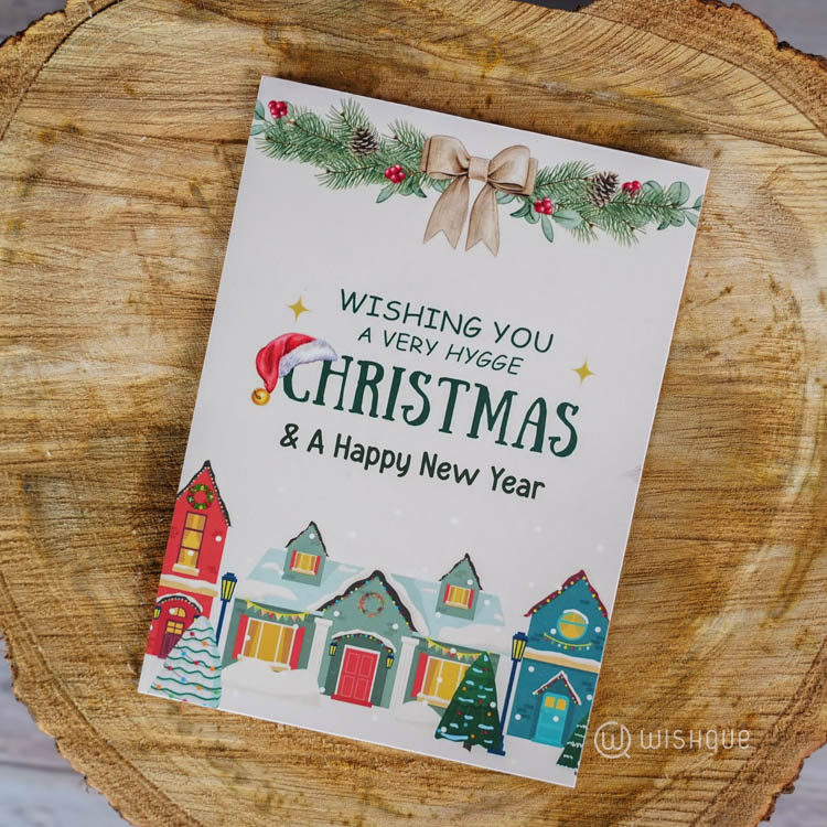 Wishing You A Very Hygge Christmas & A Happy New Year Greeting Card