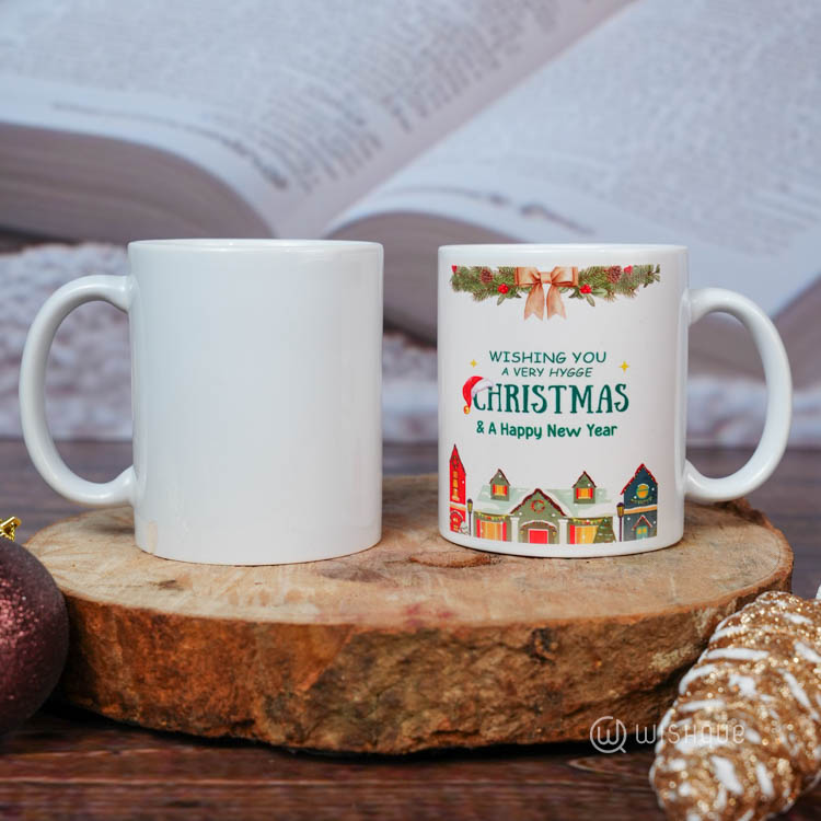 Wishing You A Very Hygge Christmas & Happy New Year Printed Mug