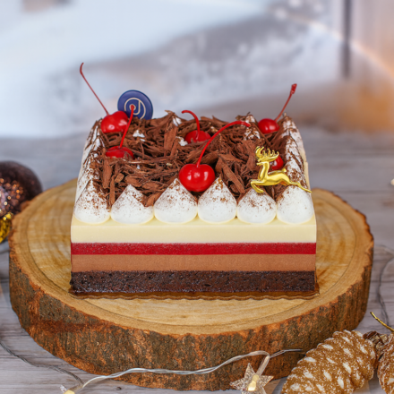 Blackforest Raspberry Mousse Cake