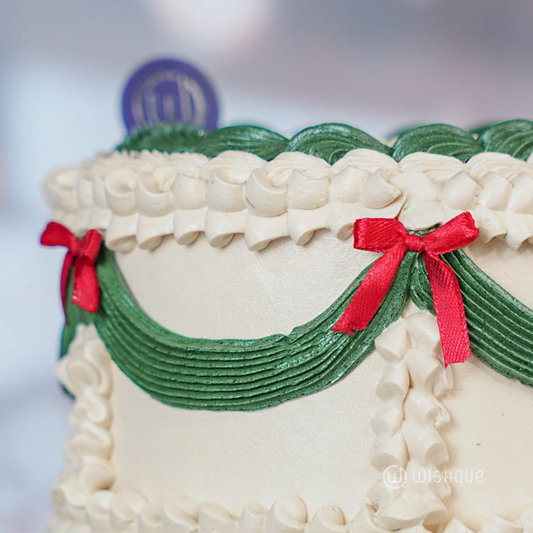 Blueberry White Chocolate Festive Cake