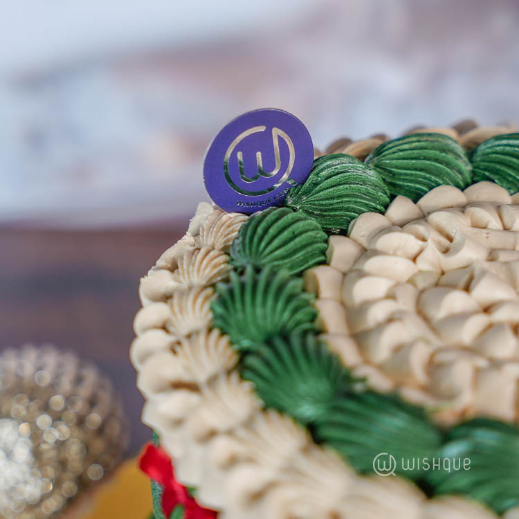 Blueberry White Chocolate Festive Cake