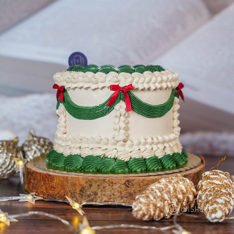 Blueberry White Chocolate Festive Cake