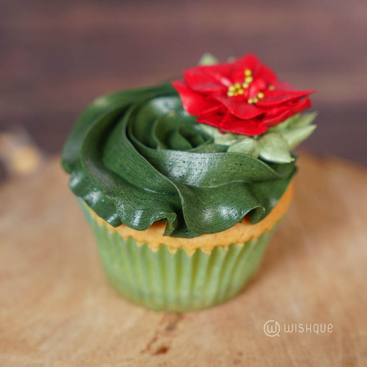 Christmas Winter Botanical Cupcake Box of 06