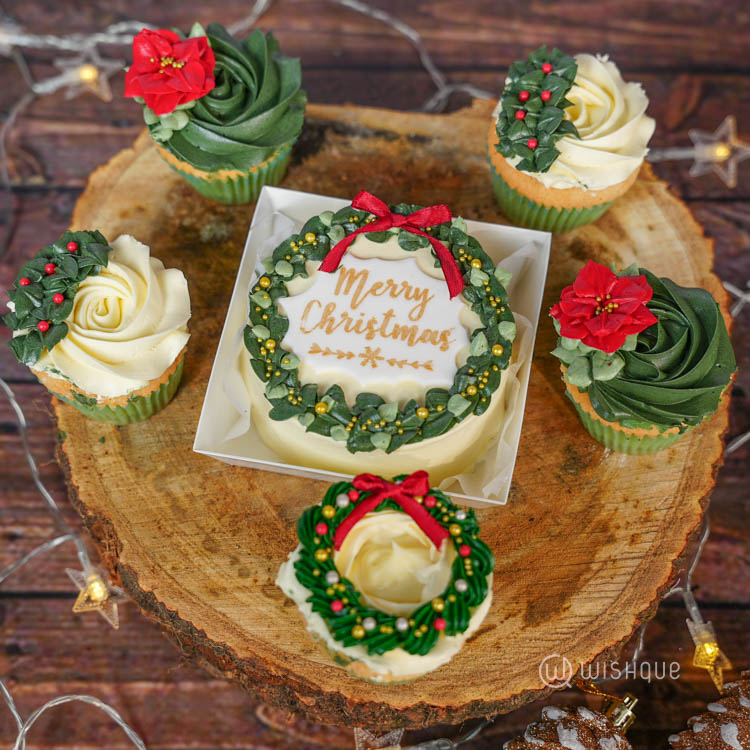 Merry Christmas Winter Botanical Assorted Pack