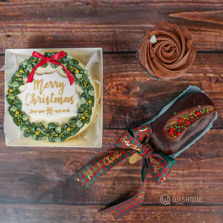 Merry Christmas Mini Wreath Assorted Pack