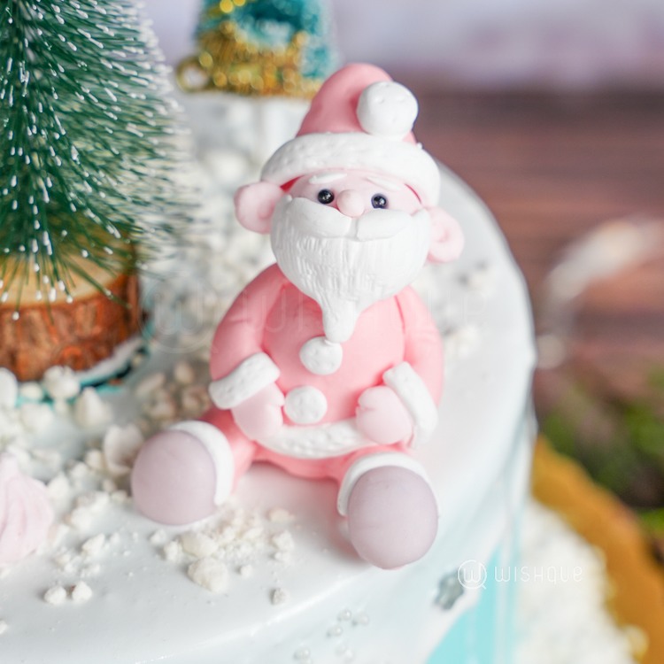 Snowfall Christmas Wonderland Chocolate Cake